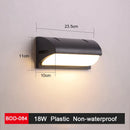 DecorBites™ LED Wall Lamp: Modern Nordic Style for Living Room, Bedroom, and Aisle Lighting