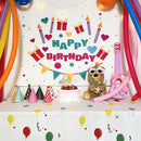 DecorBites™ Birthday Wall Tapestry Decoration Party Bedroom Hanging Cloth