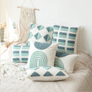 DecorBites™ Geometric Tufted Diamond Pillow Cover 45x45cm/30x50cm Square for Living Room