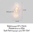 DecorBites™ LED Wall Lamps Modern Minimalist Bedroom Living Room Lighting Black White