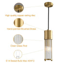 DecorBites™ Glass Shade Pendant Lights for Kitchen Island & Dining Room
