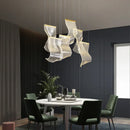 DecorBites™ LED Light Guide Ceiling Chandelier modern Novelty for Home Decor Lighting
