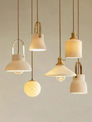 DecorBites™ Japanese Ceramics Bedside Chandelier | Designer Bedroom Lamp for Home Decor