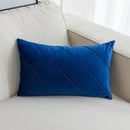 DecorBites™ Hand Pleat Embroidered Cushions 30x50/45x45cm Beige Pink Nordic Style Pillowcase