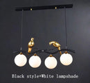 DecorBites™ Glass Pendant Lights for Living Room, Restaurant & Counter, LED Interior Decor Lamps