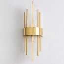 DecorBites™ Gold Stainless Steel LED Wall Sconce for Elegant Indoor Lighting