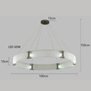 DecorBites™ Gold LED Chandelier for Luxe Living Room Lighting