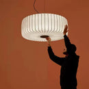 DecorBites™ Japanese Style Cloth Pendant Light - Nordic Design for Living Room and Restaurant