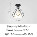 DecorBites™ Crystal Glass Nordic LED Chandelier for Modern Indoor Lighting