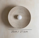 DecorBites™ Japanese Style Resin Wall Lamp - Retro Round Sconces Fixture