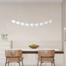DecorBites™ Bead Nordic Chandelier: Stylish Dining Room Pendant Light for Bar Table Adding Ambiance