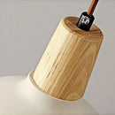 DecorBites™ Cement Wood Wall Light Pull Chain Switch Adjustable Socket Nordic Modern Provencal