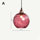 DecorBites™ Glass Ball Lustre Pendant Lights - Modern Kitchen Hanging Fixture