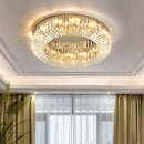 DecorBites™ Crystal LED Ceiling Lights: Elegant Lighting Fixture for Living Room Bedroom Kitchen Decor