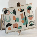 DecorBites™ Double-sided Ethnic Tapestry Sofa Blanket