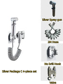 DecorBites™ High Pressure Handheld Bidet Sprayer Set for Bathroom Hygiene and Cleaning