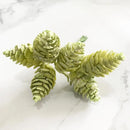 DecorBites™ Green Plant Flower Cherry Stamen Berries Bundle for DIY Decor and Gifts