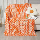DecorBites™ Knitted Tassel Hem Blanket: Cozy Warmth for Home, Office, Sofa, and More