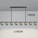 DecorBites™ Crystal Chandelier for Living and Dining Room, Luxury Pendant Lamp and Ceiling Light