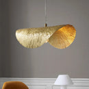 DecorBites™ Brass Lotus Leaf Chandelier Pendant for Living Dining Room