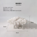 DecorBites™ Coral Tree Resin Handicrafts with Crystal Base for Home Decor
