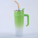 DecorBites™ 40oz Stainless Steel Sippy Cup Thermo Bottle for Coffee Travel Mug
