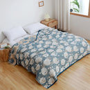 DecorBites™ 100% Cotton Nordic Throw Blanket - Soft Gauze Bedspread for Bedroom & Sofa