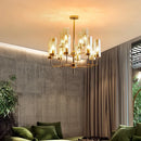 DecorBites™ American Lustre Glass Chandelier LED Pendant Light Fixture
