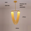 DecorBites™ LED Aluminum Ceiling Chandelier Lighting Hanging Lamps for Foyer