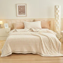 DecorBites™ Fluffy Rabbit Plush Warm Blanket for Bed, Soft & Cozy Autumn Winter Comfort