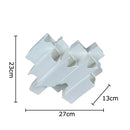 DecorBites™ Geometric Ceramic Desk Ornament Minimalism Sculpture Room Decor
