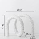 DecorBites™ Abstract Twisted Knot Sculpture for Room Aesthetics Decor