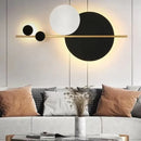 DecorBites™ LED Wall Lamp Modern Nordic Minimalist Black White Bedroom Living Room