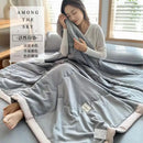 DecorBites™ Cooling Cotton Quilt with Washable Core for Single Bed in Dorm