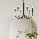 DecorBites™ French Style Black Pendant Light Chandelier - Luxury LED Ceiling Lamp
