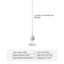 DecorBites™ Glass Ball LED Chandelier for Dining Room, Hotel, and Stairs