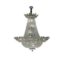 DecorBites™ Crystal LED Chandelier Light Fixture for Luxe Living Room Décor