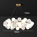 DecorBites™ LED Pendant Chandeliers for Modern Home Decor, Indoor Living Room Dining Room Lighting