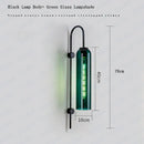 DecorBites™ E27 Glass Wall Light in Smoke Gray Amber Milky White Green for Bedroom Living Room