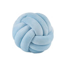 DecorBites™ Knot Ball Short Plush Throw Pillow for Home Décor and Comfort