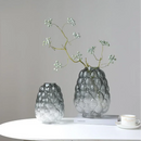 DecorBites™ Gradient Glass Vase for Home Decor & Hydroponic Flowers