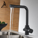 DecorBites™ Kitchen Faucet with Water Purification Features - Deck Mounted 360 Rotation