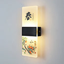 DecorBites™ Acrylic Shade LED Square Wall Lamp for Home Decor