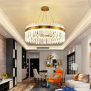 DecorBites™ Crystal Gold Ceiling Pendant Light for Living Room Dining Kitchen