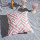 DecorBites™ Cotton Flower Embroidered Geometry Pillowcase 45*45cm - Sofa Living Room Bedside Pillows