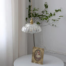 DecorBites™ Glass Flower LED Pendant Light, Adjustable Knob Switch, Modern Design