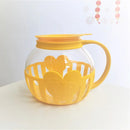 DecorBites™ Glass Popcorn Maker, 3 Qt Pot with Dual Function Lid