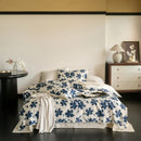 DecorBites™ 100S Egyptian Cotton Bedding Set Queen King Euro Size Sheets Duvet Pillowcase
