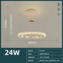 DecorBites™ Crystal LED Chandelier for Home Decor & Luxury Lighting