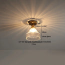 DecorBites™ Glass LED Ceiling Light for Corridor Balcony Modern Indoor Lighting